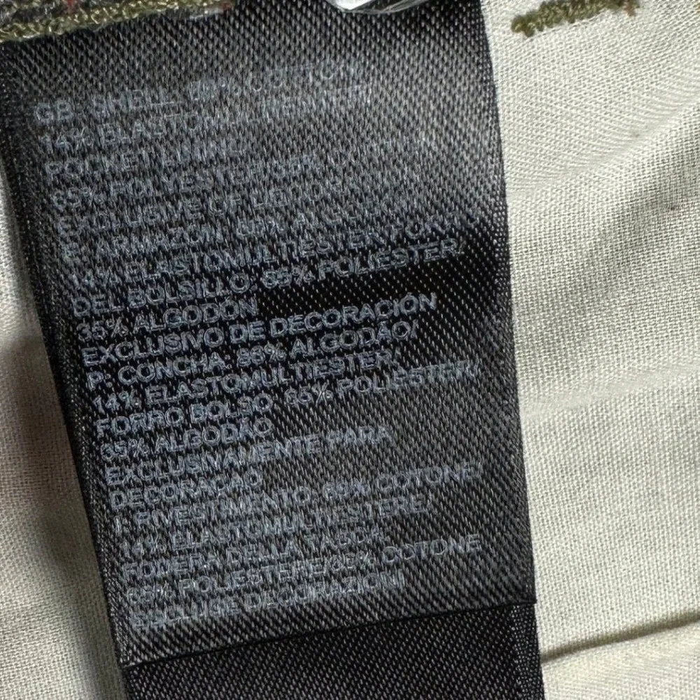 The North Face Pants Mens 38 Olive Green Climbing Hiking Chino Stretch Outdoor